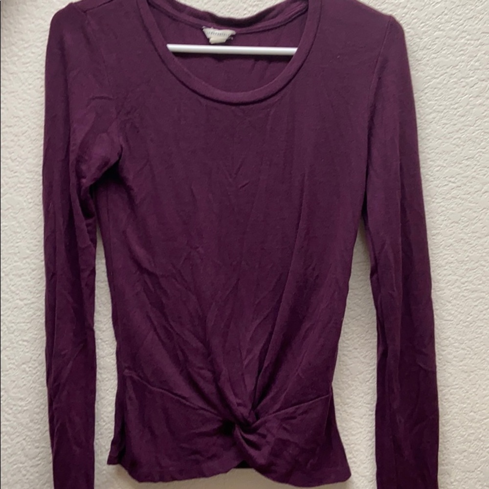 Purple long sleeve